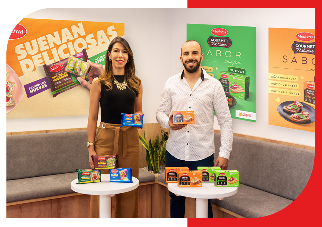 Tostadas gourmet Moderna Alimentos